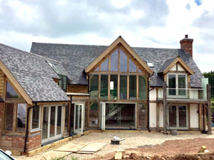 New Build Oak Timber Framed House
